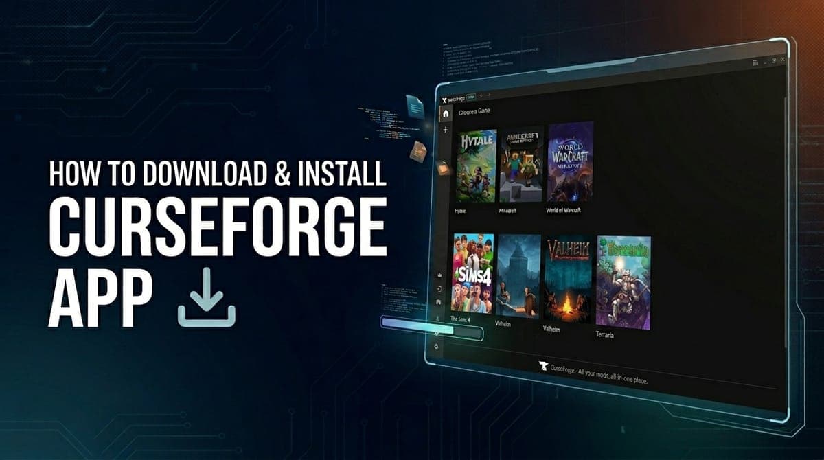 How to Download & Install the Curseforge App (2026)