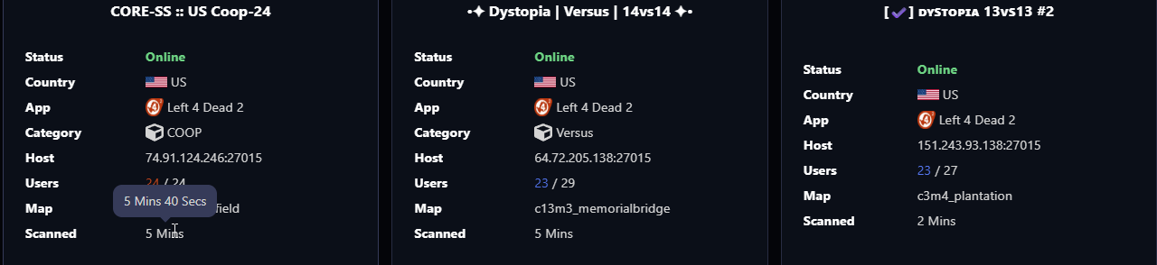 Up-To-Date Server Info Image